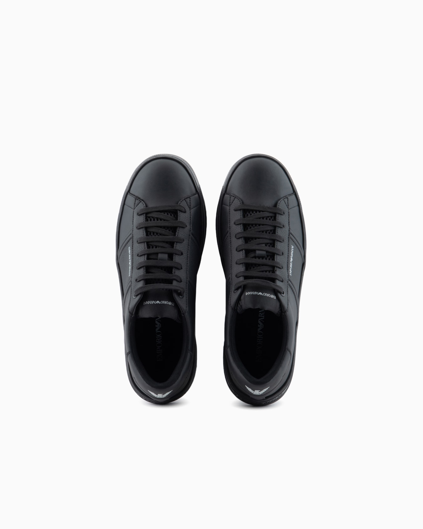 スニーカー レザー製 ロゴディテール | Emporio Armani