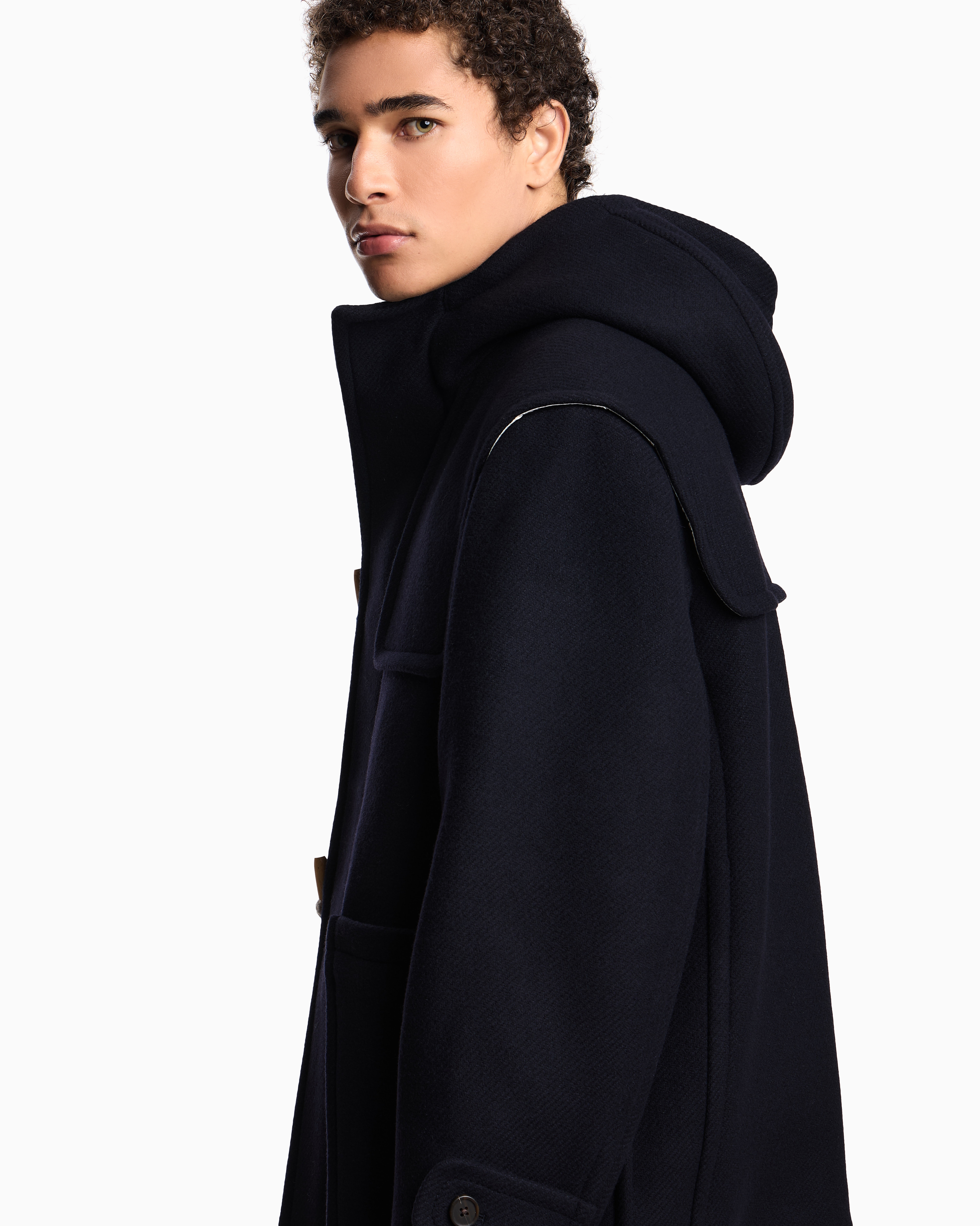 ダッフルコート バージンウールクロス | Emporio Armani