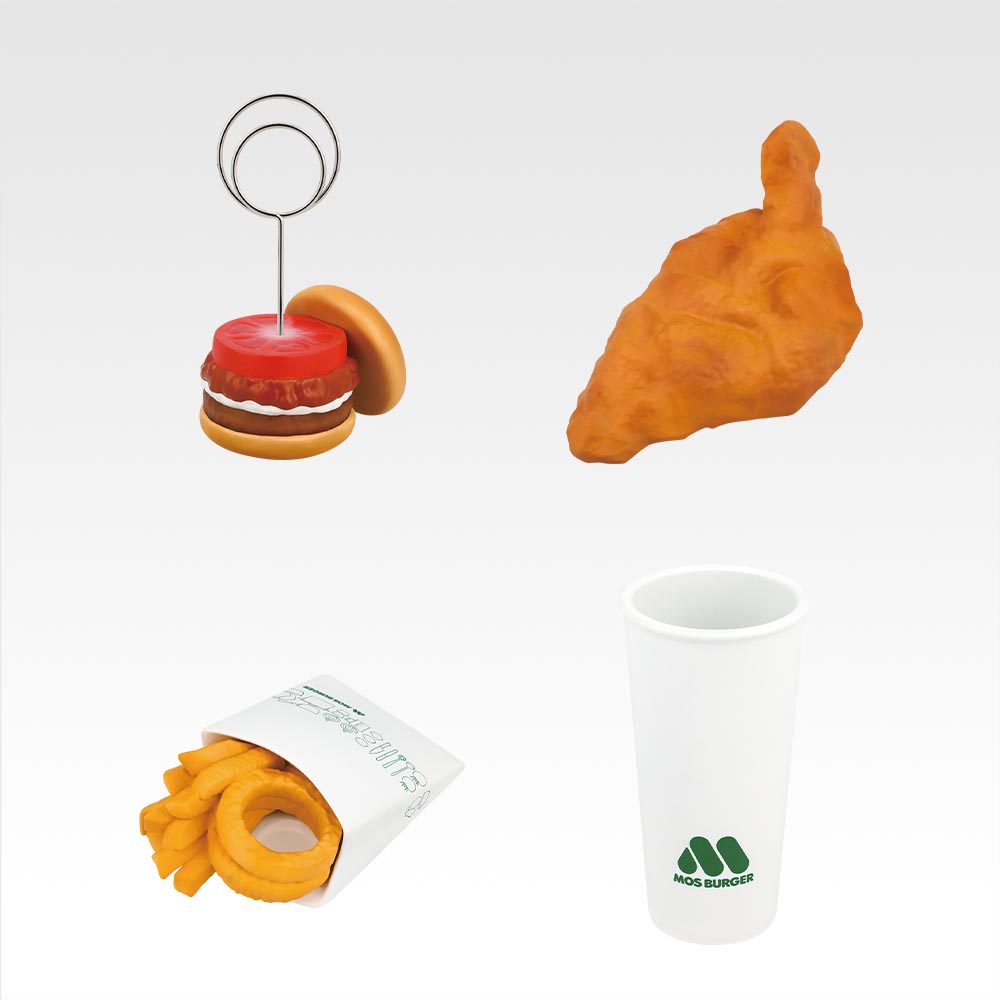 一番くじモスバーガー2 D賞フィギュアコンプ E賞コンプ F賞 コンプ 一