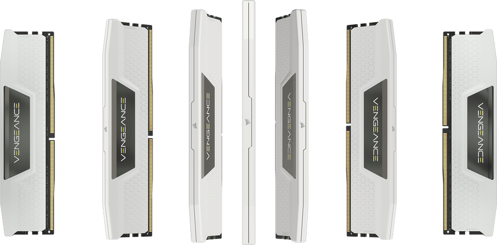 VENGEANCE® 32GB (2x16GB) DDR5 DRAM 5600MHz C40 Memory Kit — White
