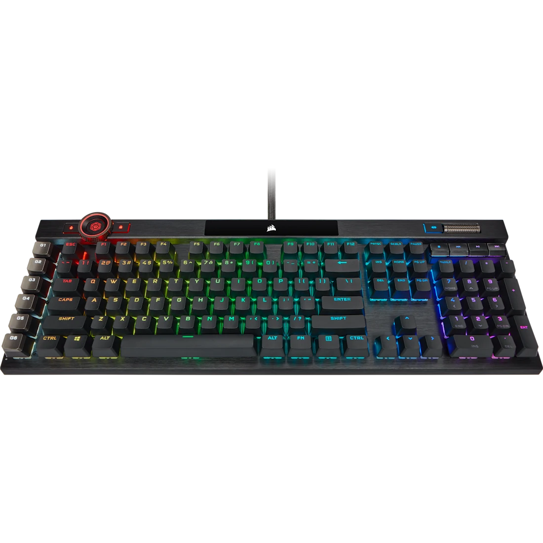 K100 RGB Optical-Mechanical Gaming Keyboard — CORSAIR OPX Switch