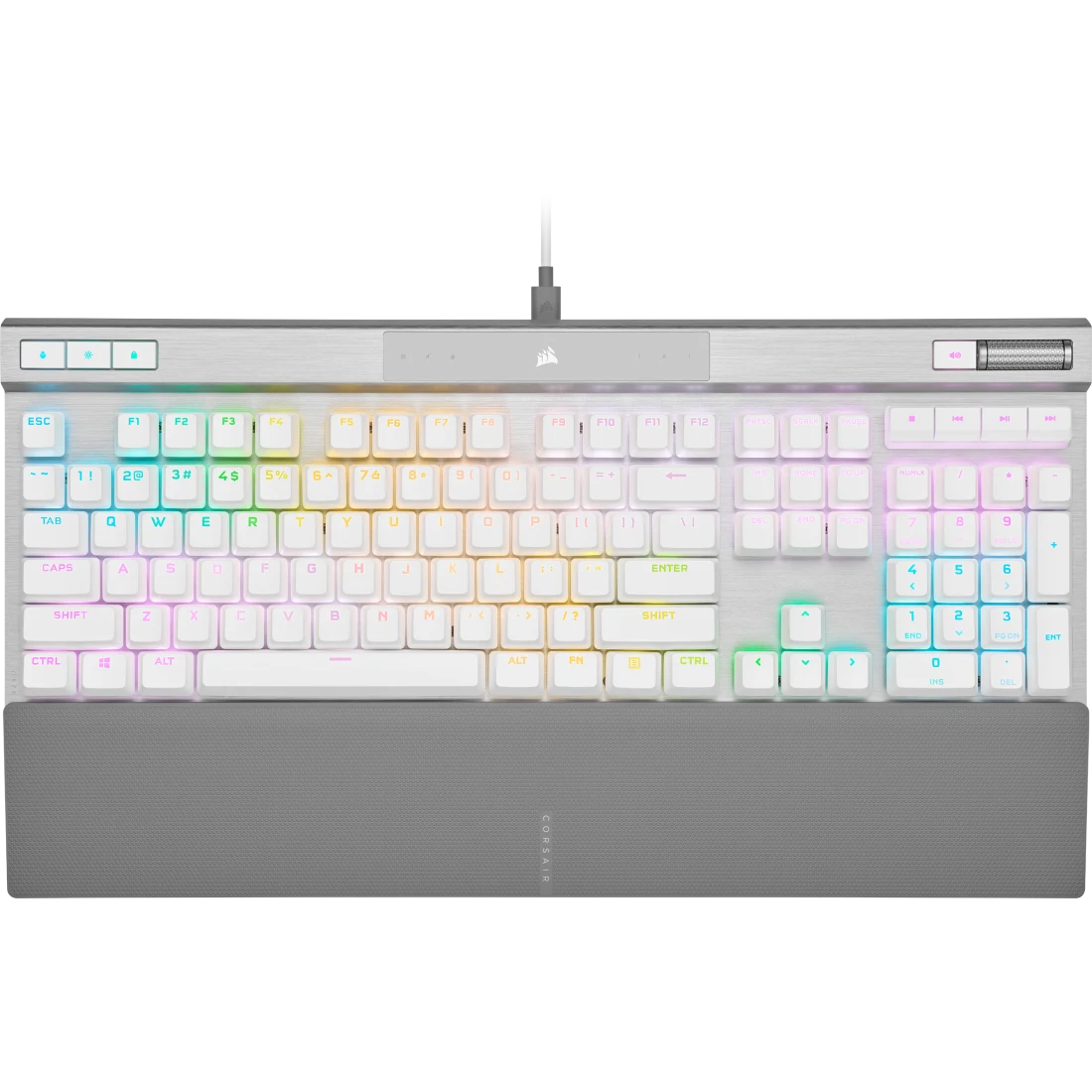 K70 PRO RGB Optical-Mechanical Gaming Keyboard with PBT DOUBLE