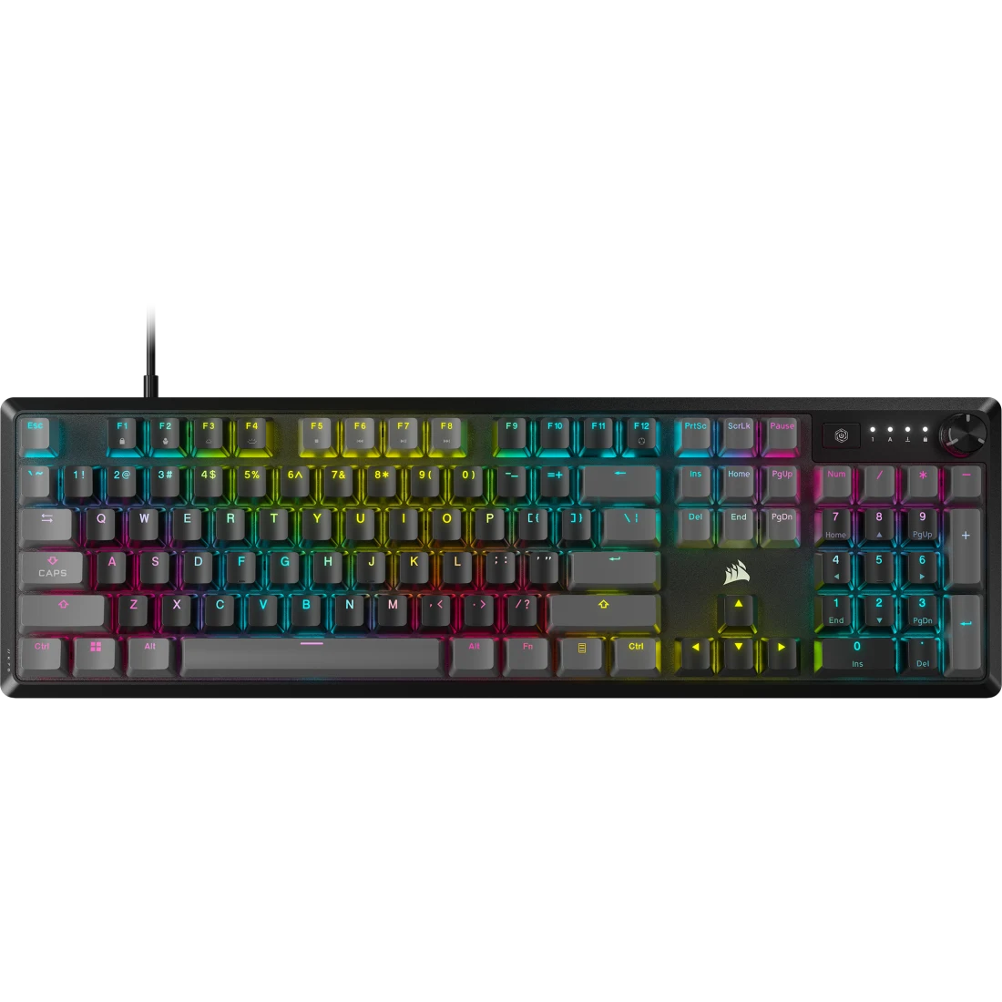 K70 CORE RGB Mechanical Gaming Keyboard — Carbon Gray