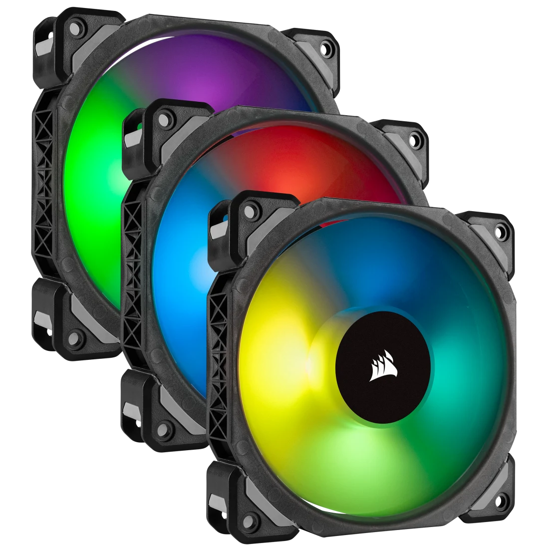 ML120 PRO RGB LED 120MM PWM Premium Magnetic Levitation Fan — 3