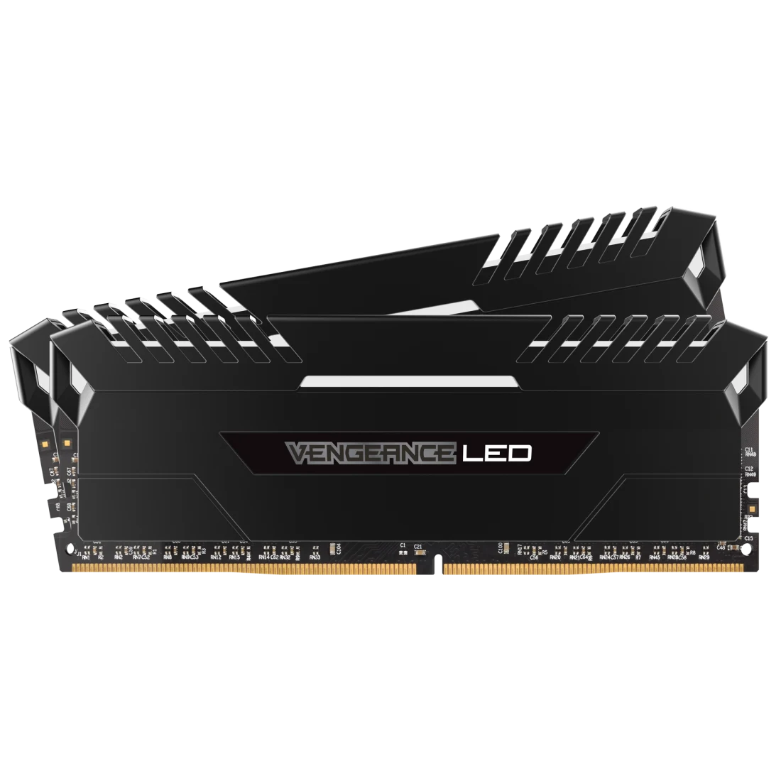 VENGEANCE® LED 32GB (2 x 16GB) DDR4 DRAM 2666MHz C16 Memory Kit