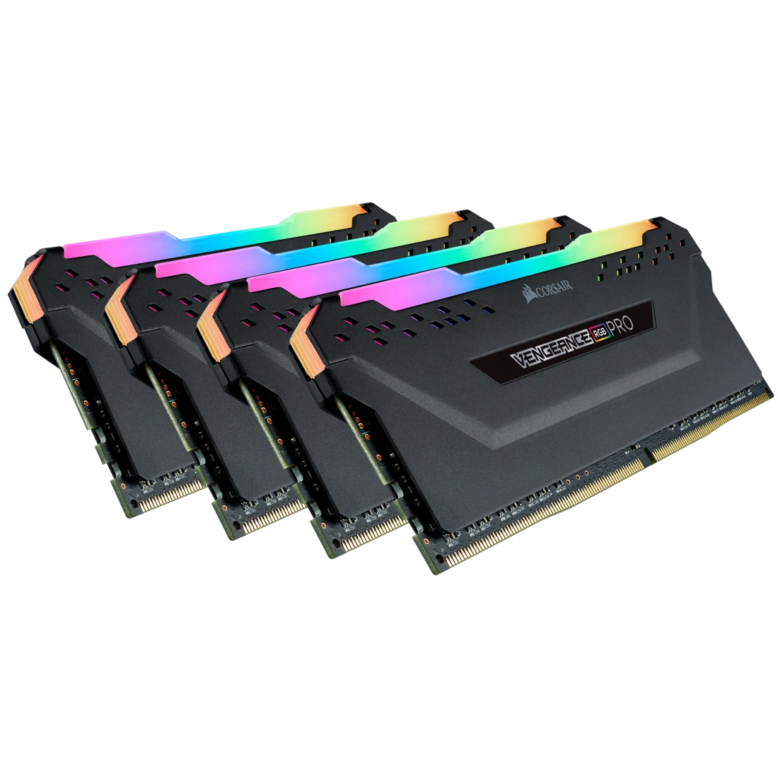 VENGEANCE® RGB PRO 64GB (4 x 16GB) DDR4 DRAM 3200MHz C16 Memory