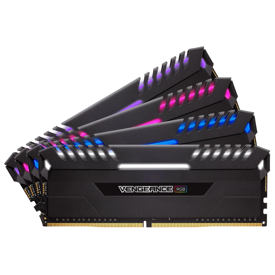 VENGEANCE® RGB 64GB (4 x 16GB) DDR4 DRAM 2666MHz C16 Memory Kit
