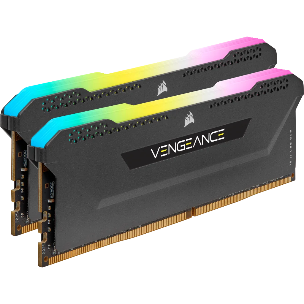 VENGEANCE RGB PRO SL 16GB (2x8GB) DDR4 DRAM 3200MHz C16 Memory Kit