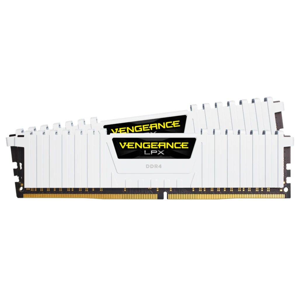 VENGEANCE® LPX 16GB (2 x 8GB) DDR4 DRAM 3000MHz C16 Memory Kit - White