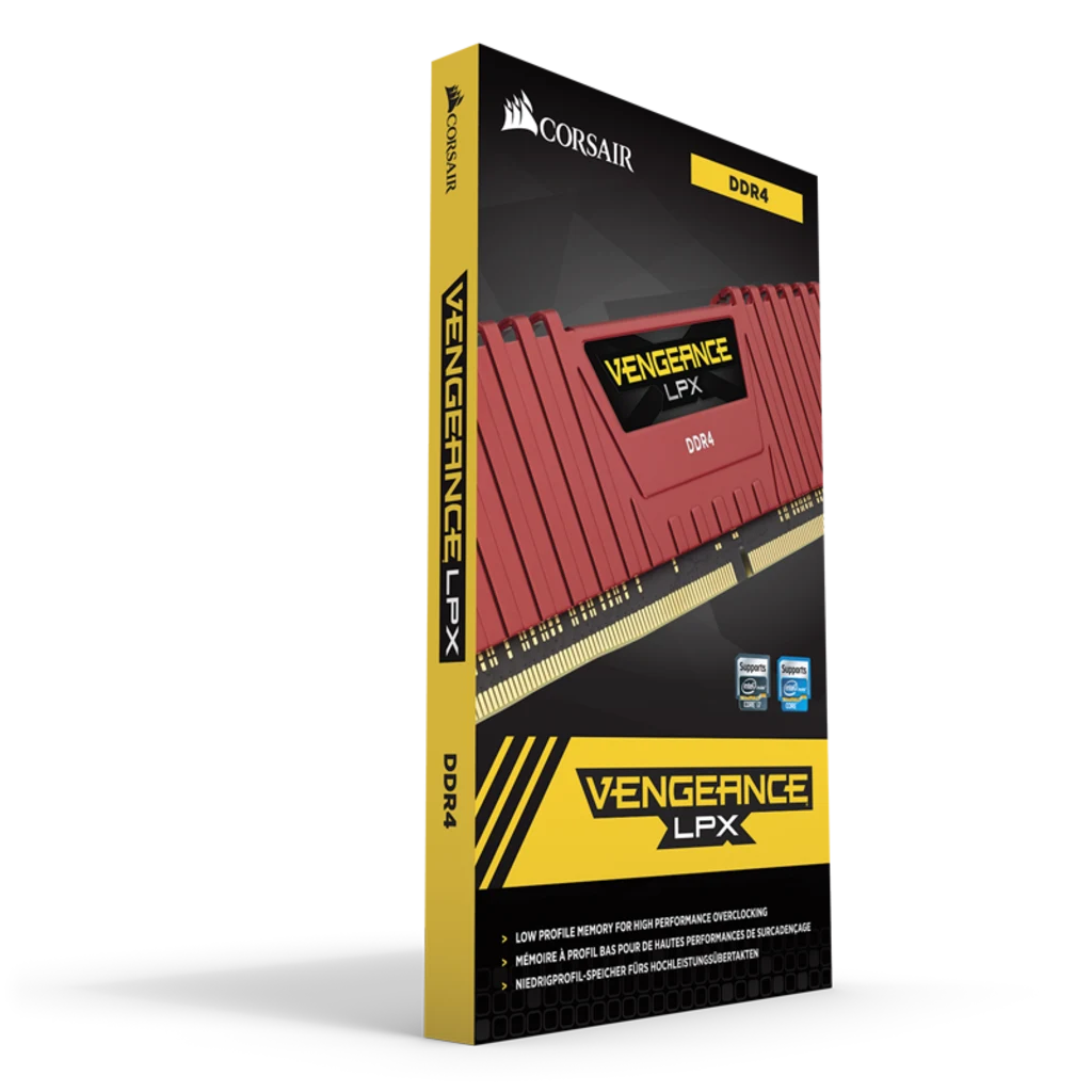 VENGEANCE® LPX 16GB (2 x 8GB) DDR4 DRAM 2133MHz C13 Memory Kit - Red