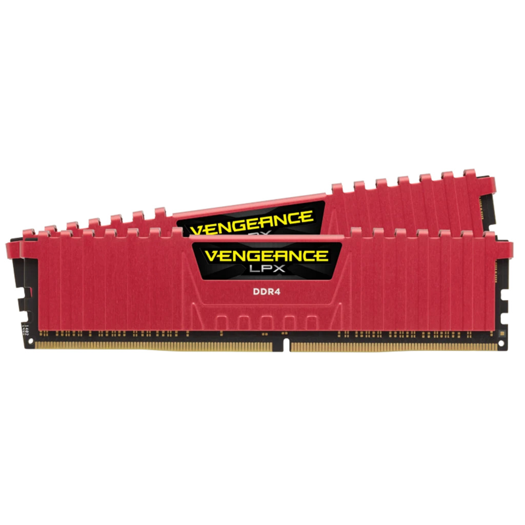 VENGEANCE® LPX 32GB (2 x 16GB) DDR4 DRAM 3200MHz C16 Memory Kit - Red
