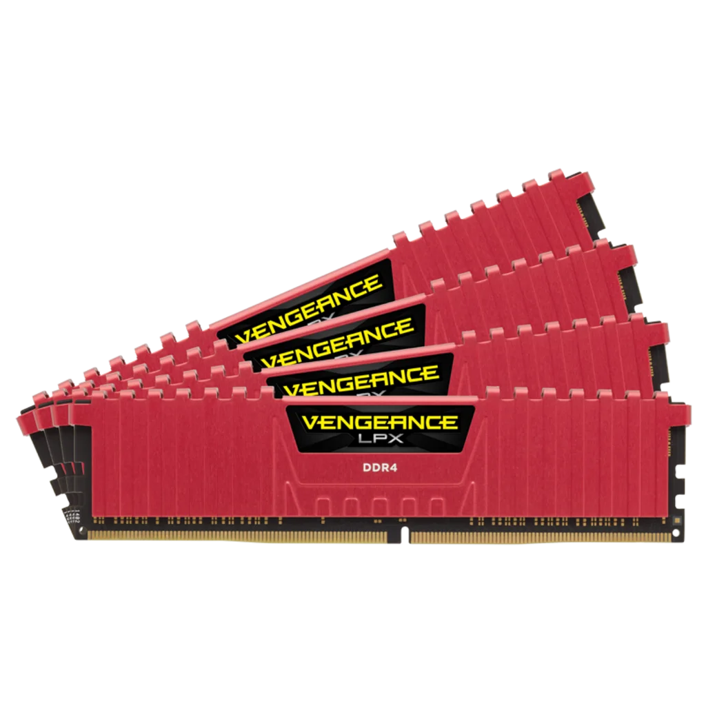 VENGEANCE® LPX 32GB (4 x 8GB) DDR4 DRAM 3600MHz C18 Memory Kit - Red