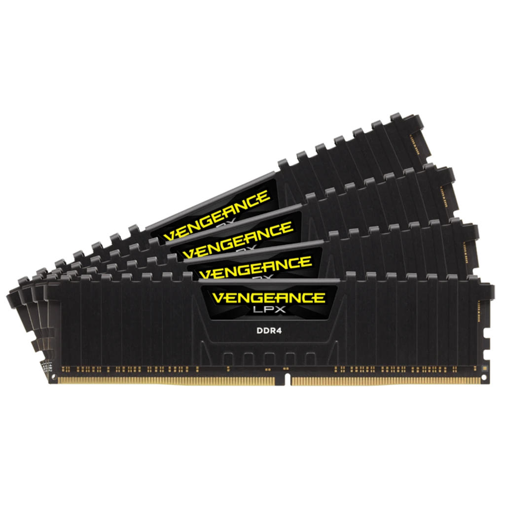 VENGEANCE® LPX 64GB (4 x 16GB) DDR4 DRAM 3200MHz C16 Memory Kit