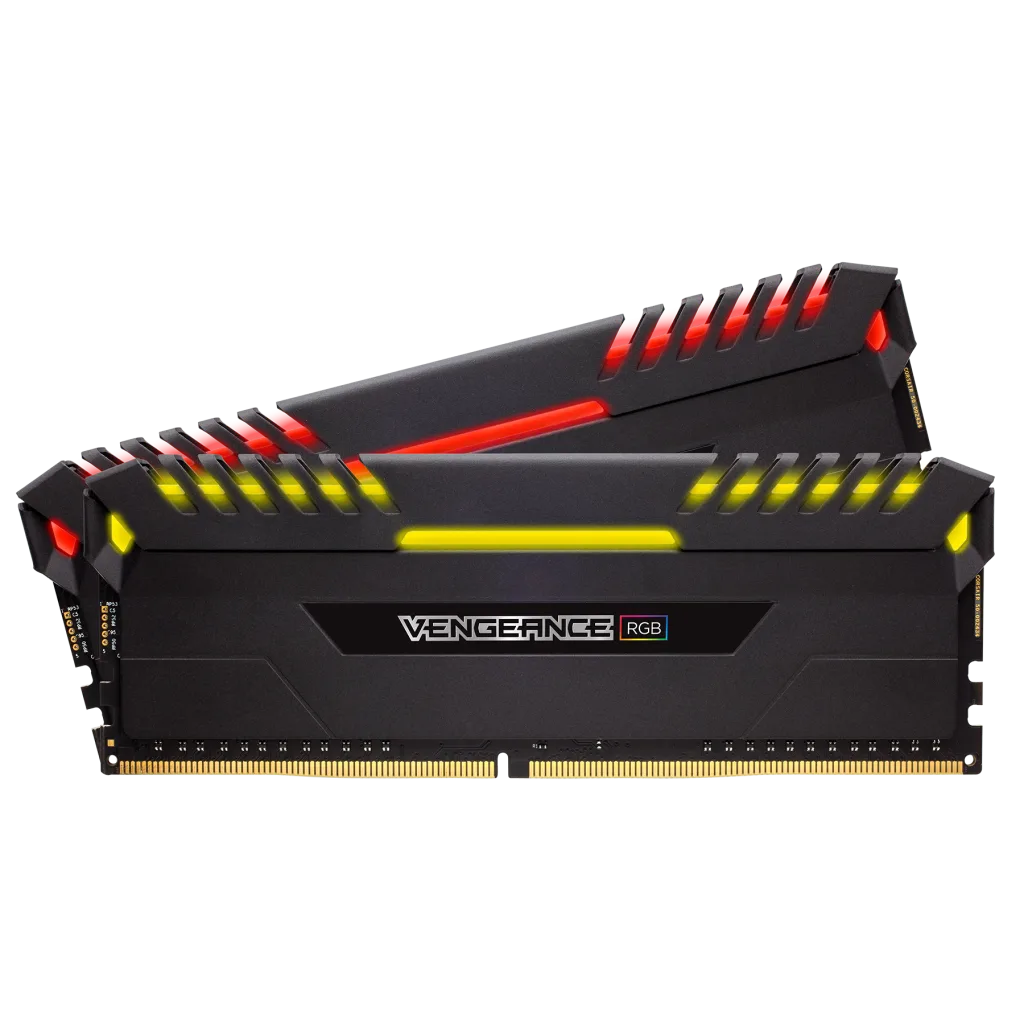 VENGEANCE® RGB 32GB (2 x 16GB) DDR4 DRAM 3200MHz C16 Memory Kit