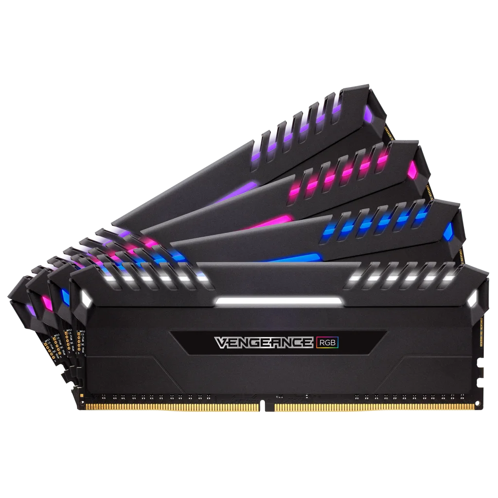 VENGEANCE® RGB 32GB (4 x 8GB) DDR4 DRAM 3333MHz C16 Memory Kit
