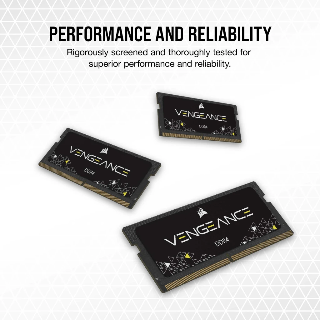 VENGEANCE® Series 64GB (2 x 32GB) DDR4 SODIMM 3200MHz CL22 Memory Kit