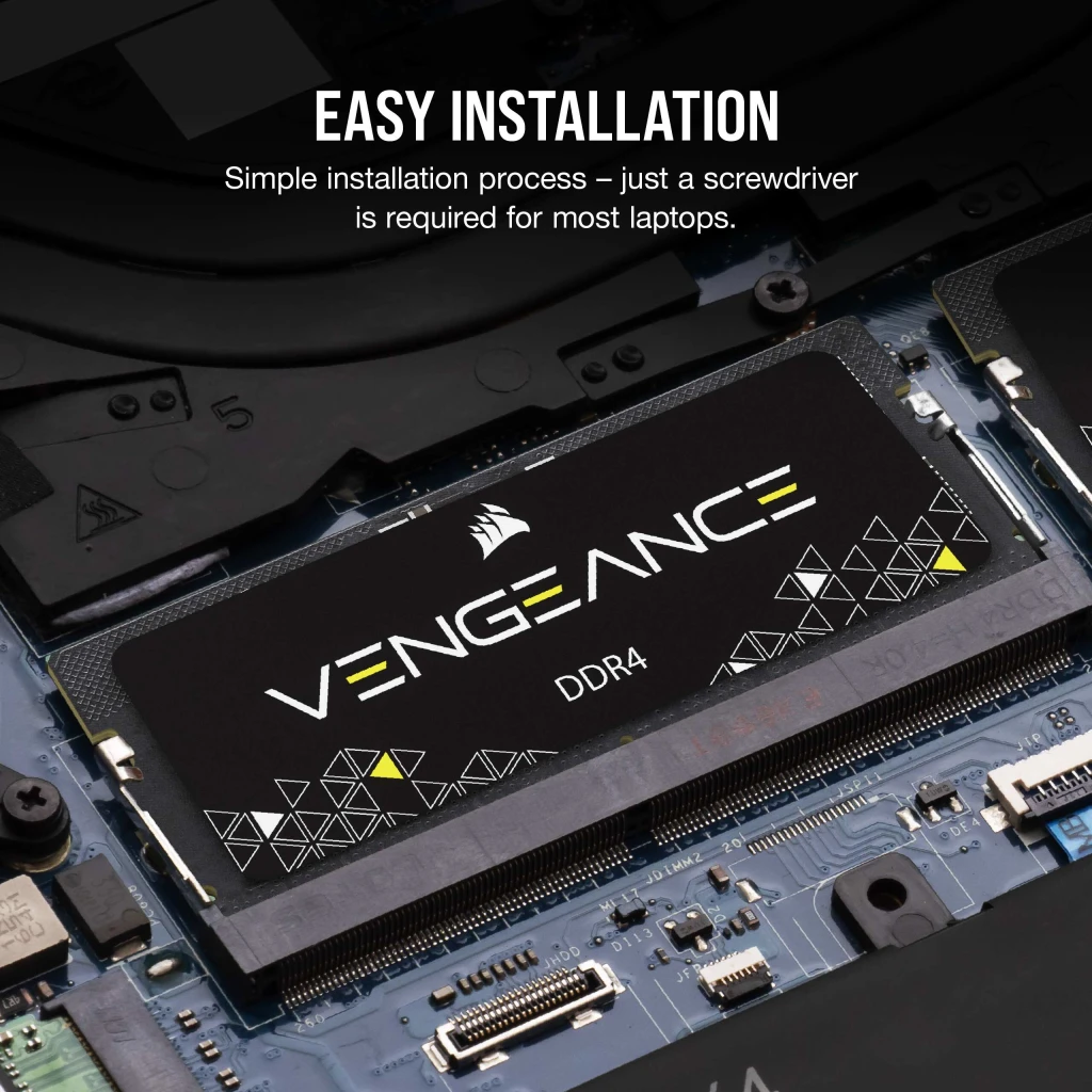 VENGEANCE® Series 32GB (2 x 16GB) DDR4 SODIMM 3200MHz CL22 Memory Kit