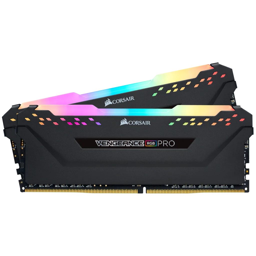 VENGEANCE® RGB PRO 32GB (2 x 16GB) DDR4 DRAM 3200MHz C18 Memory