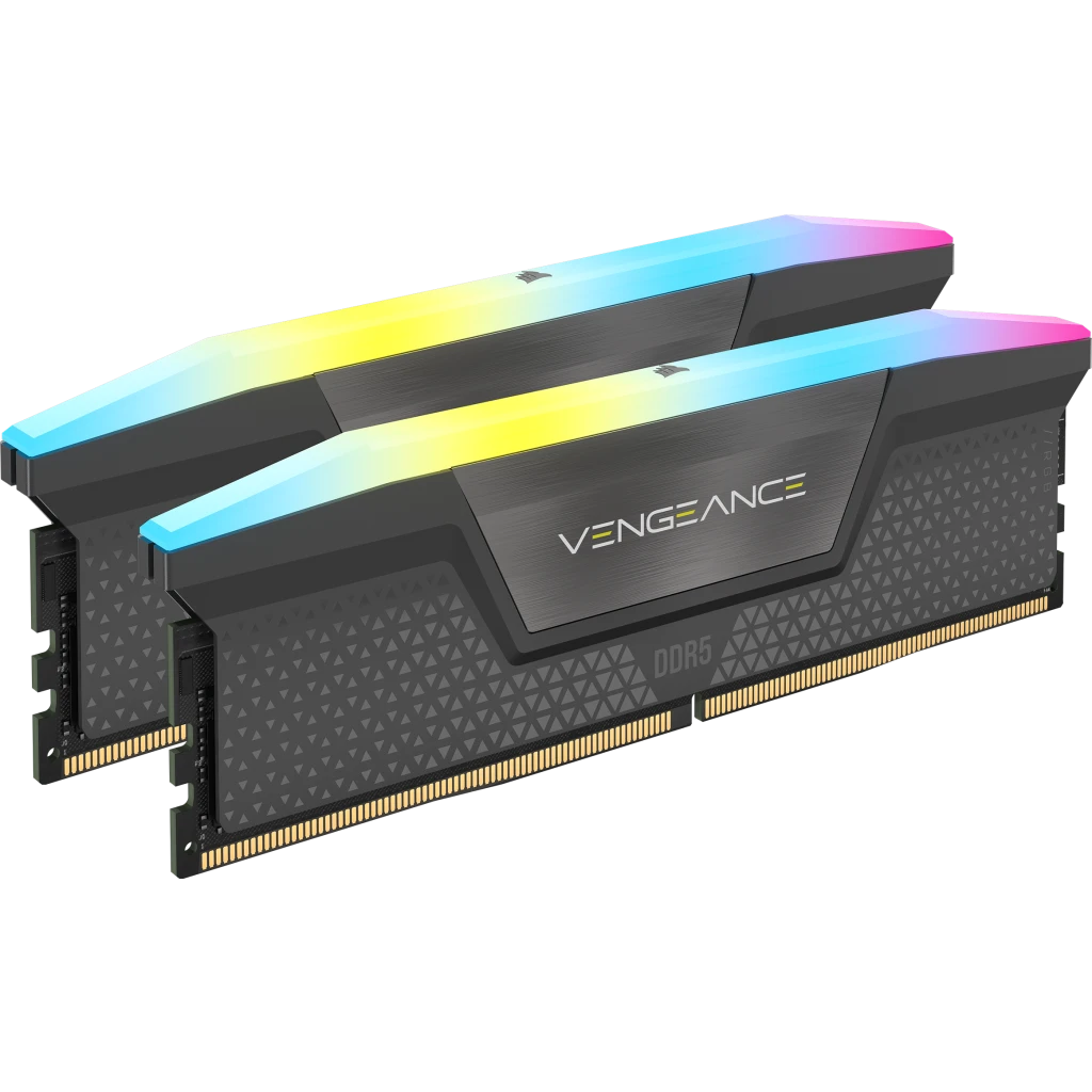 VENGEANCE® RGB 64GB (2x32GB) DDR5 DRAM 5600MT/s C36 Memory Kit
