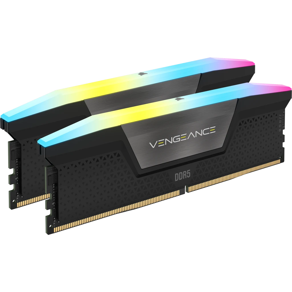 VENGEANCE® RGB 96GB (2x48GB) DDR5 DRAM 6000MT/s CL30 Memory Kit