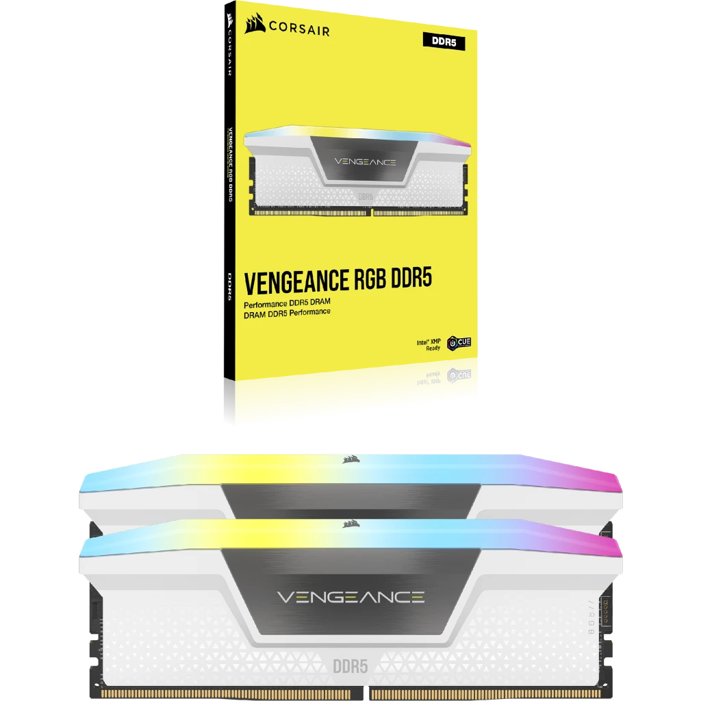 VENGEANCE® RGB 32GB (2x16GB) DDR5 DRAM 5600MT/s CL40 Memory Kit