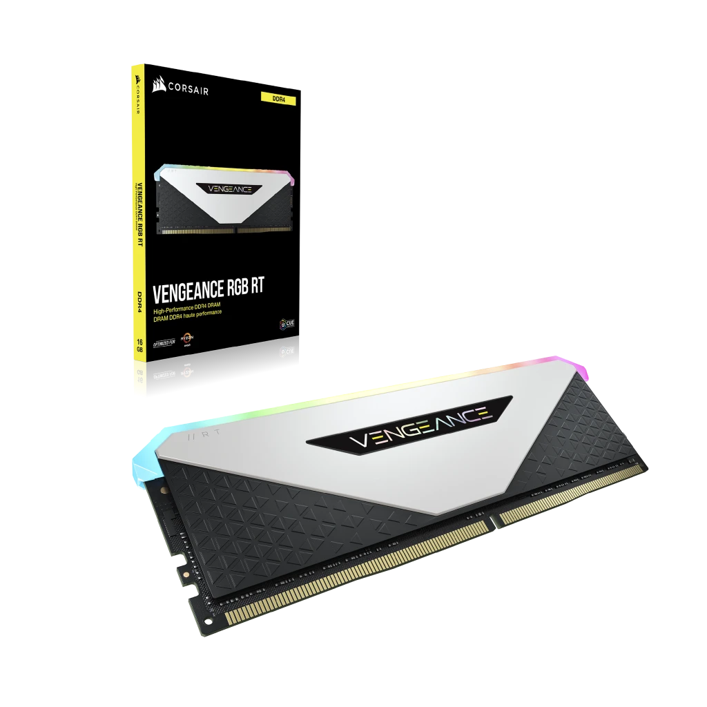 VENGEANCE® RGB RT 32GB (2 x 16GB) DDR4 DRAM 3200MHz C16 Memory Kit