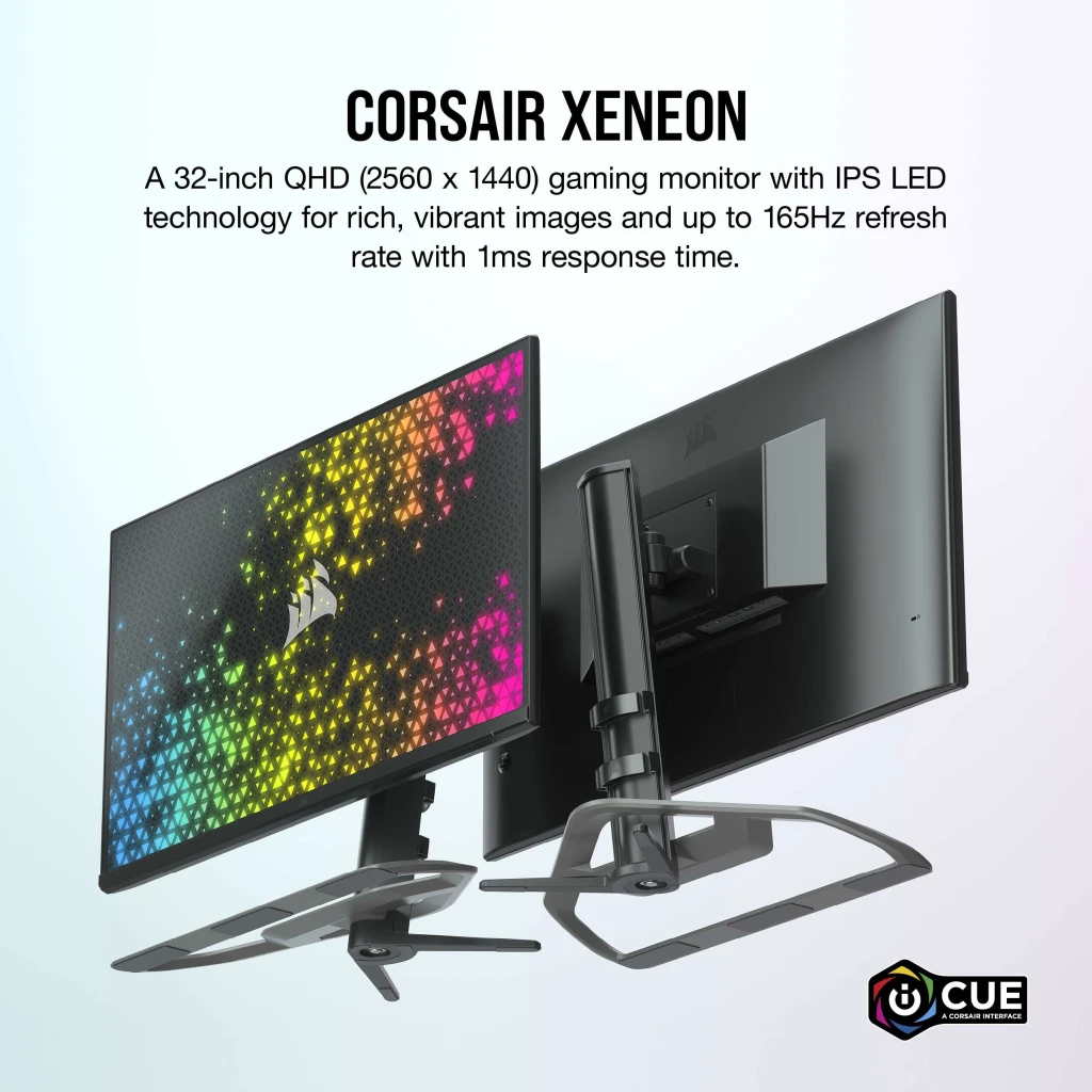 CORSAIR XENEON 32QHD165 32-Inch IPS QHD (2560 x1440), 165Hz