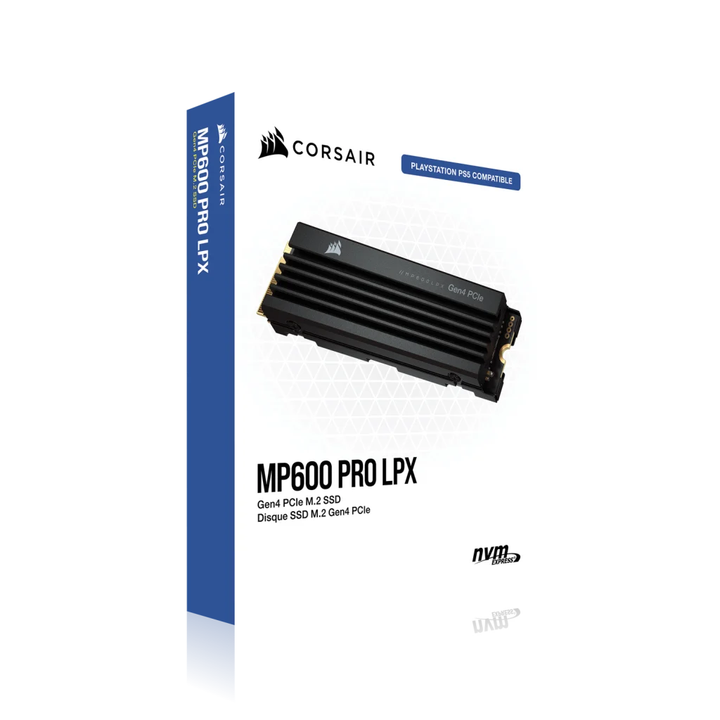MP600 PRO LPX 1TB PCIe Gen4 x4 NVMe M.2 SSD - PS5* Compatible