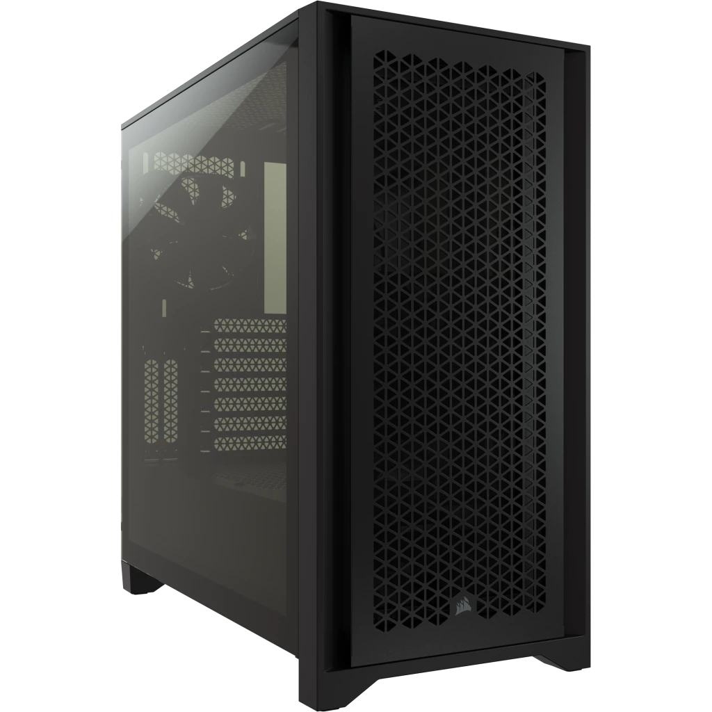 4000D AIRFLOW Tempered Glass Mid-Tower ATX Case — Black