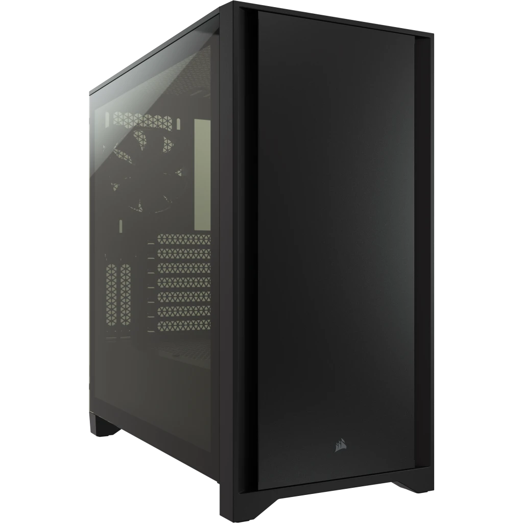 4000D Tempered Glass Mid-Tower ATX Case — Black