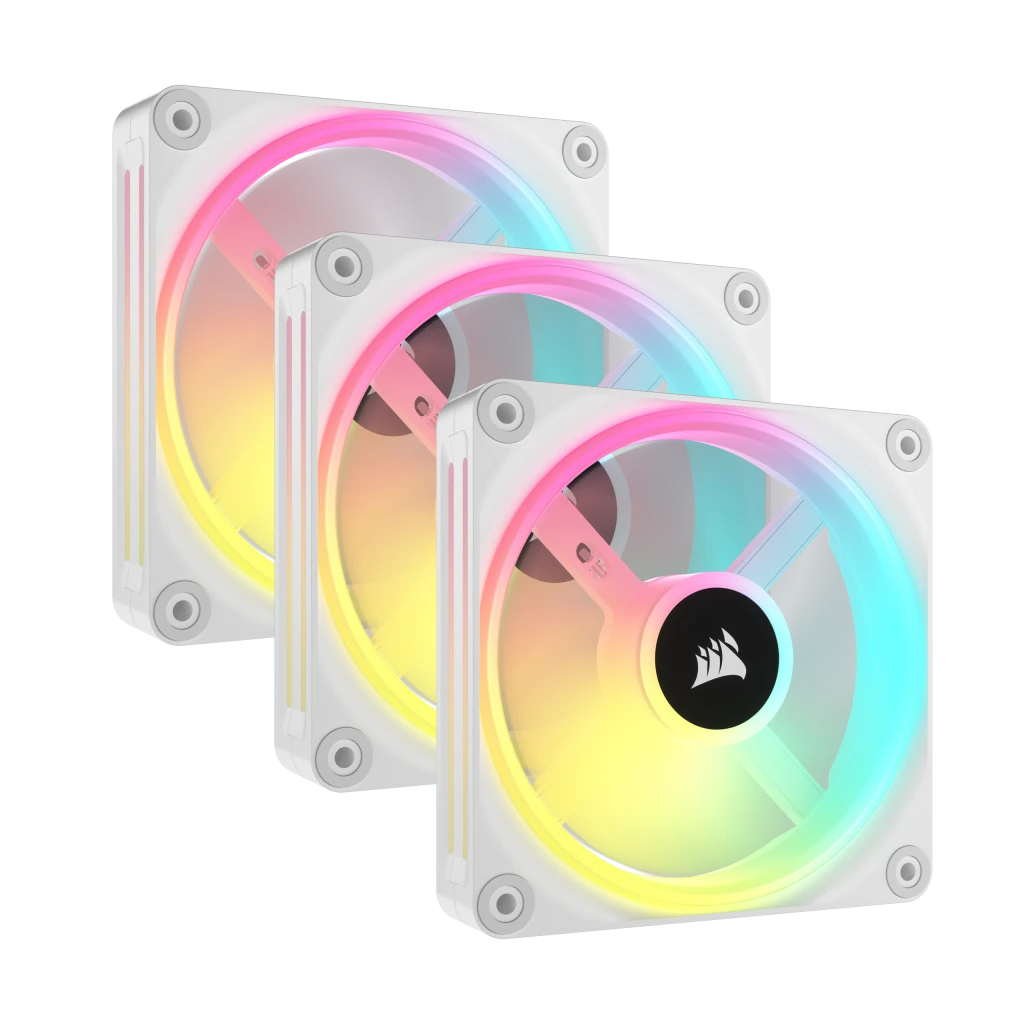 iCUE LINK システムハブ付き iCUE LINK QX120 RGB 120mm PWM PC ファン