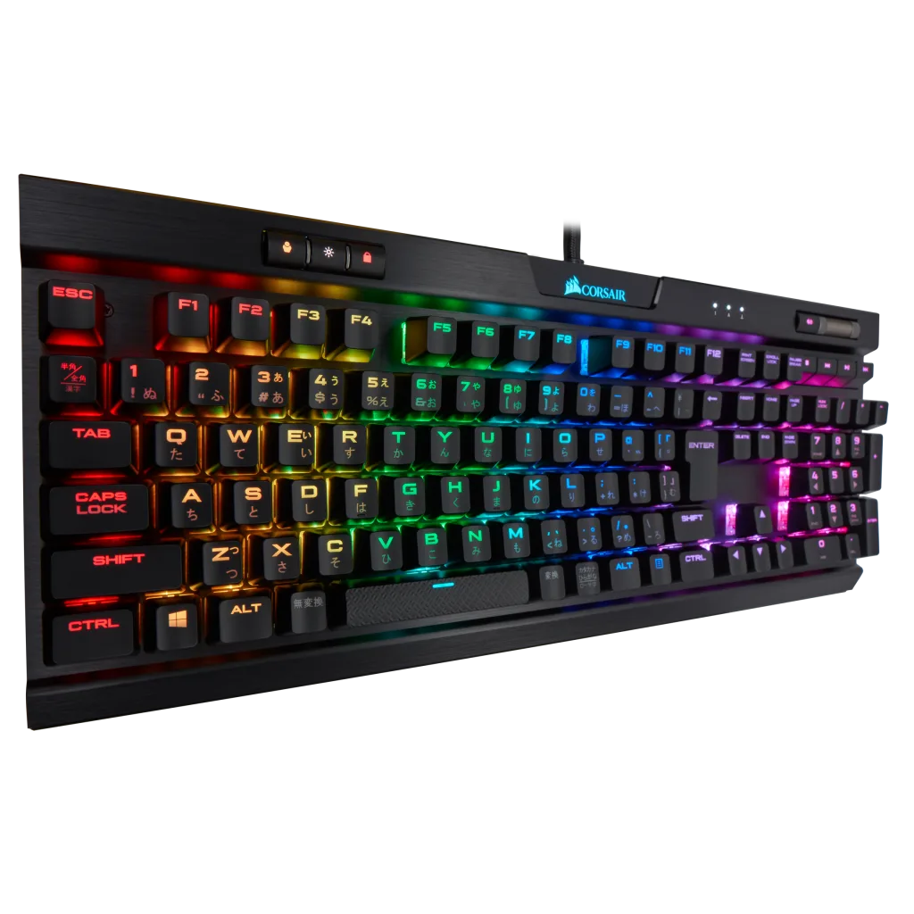 K70 RGB MK.2 RAPIDFIRE Mechanical Gaming Keyboard — CHERRY® MX