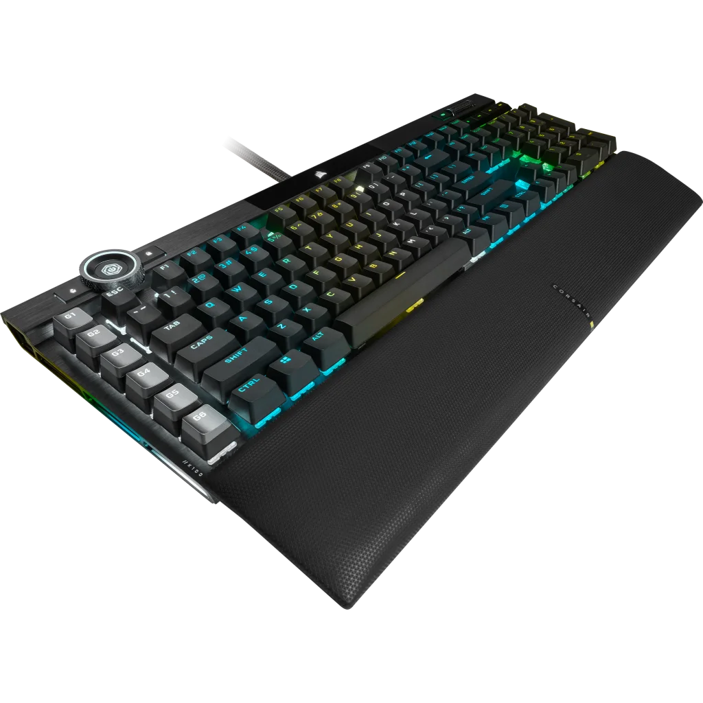 K100 RGB Optical-Mechanical Gaming Keyboard — CORSAIR OPX Switch