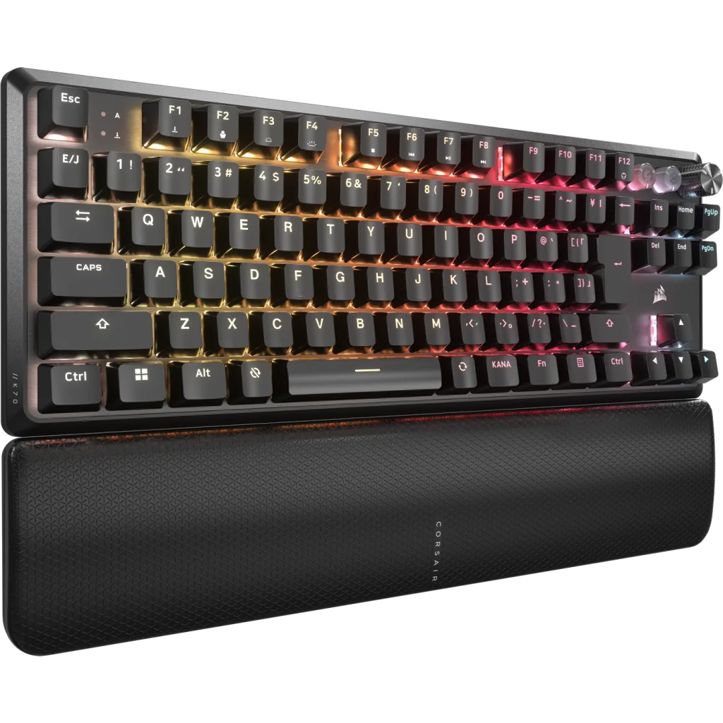 ラピッドトリガー付き K70 PRO TKL 高性能ホール効果プログラム可能