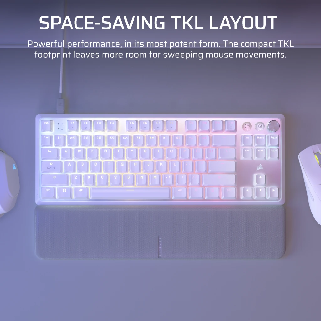 K70 PRO TKL High-Performance Hall Effect Programmable Gaming