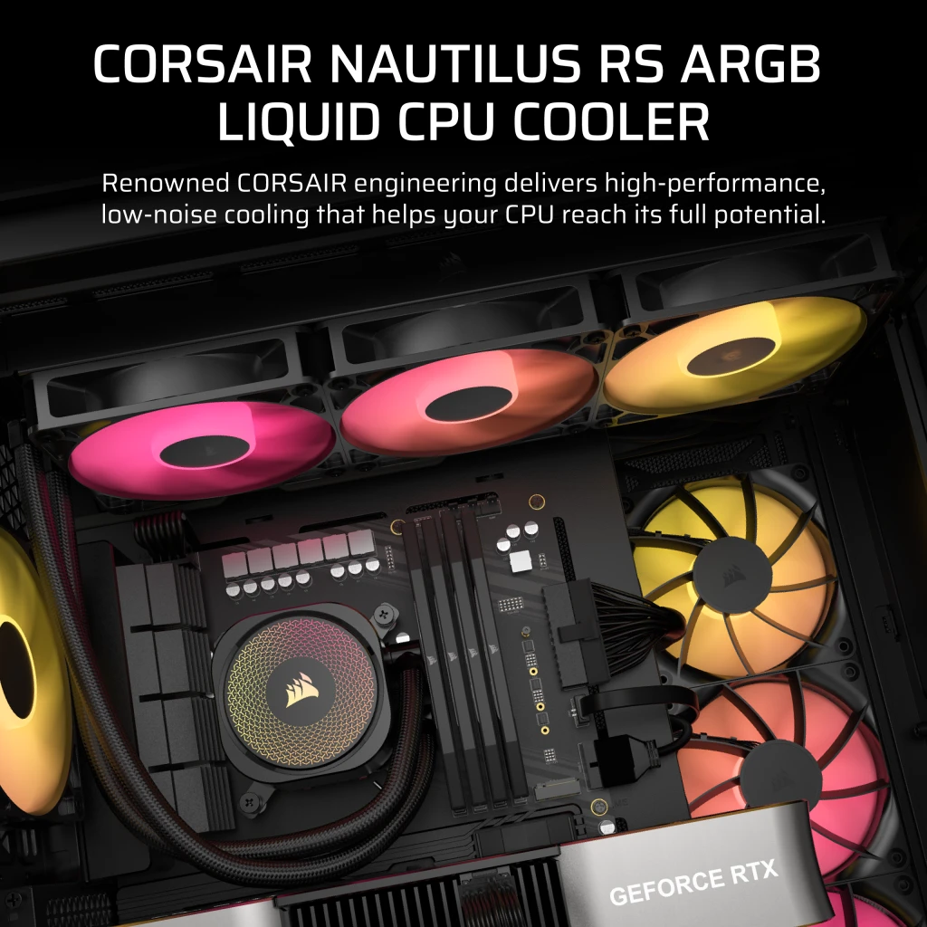 NAUTILUS 360 RS ARGB 水冷式 CPU クーラー