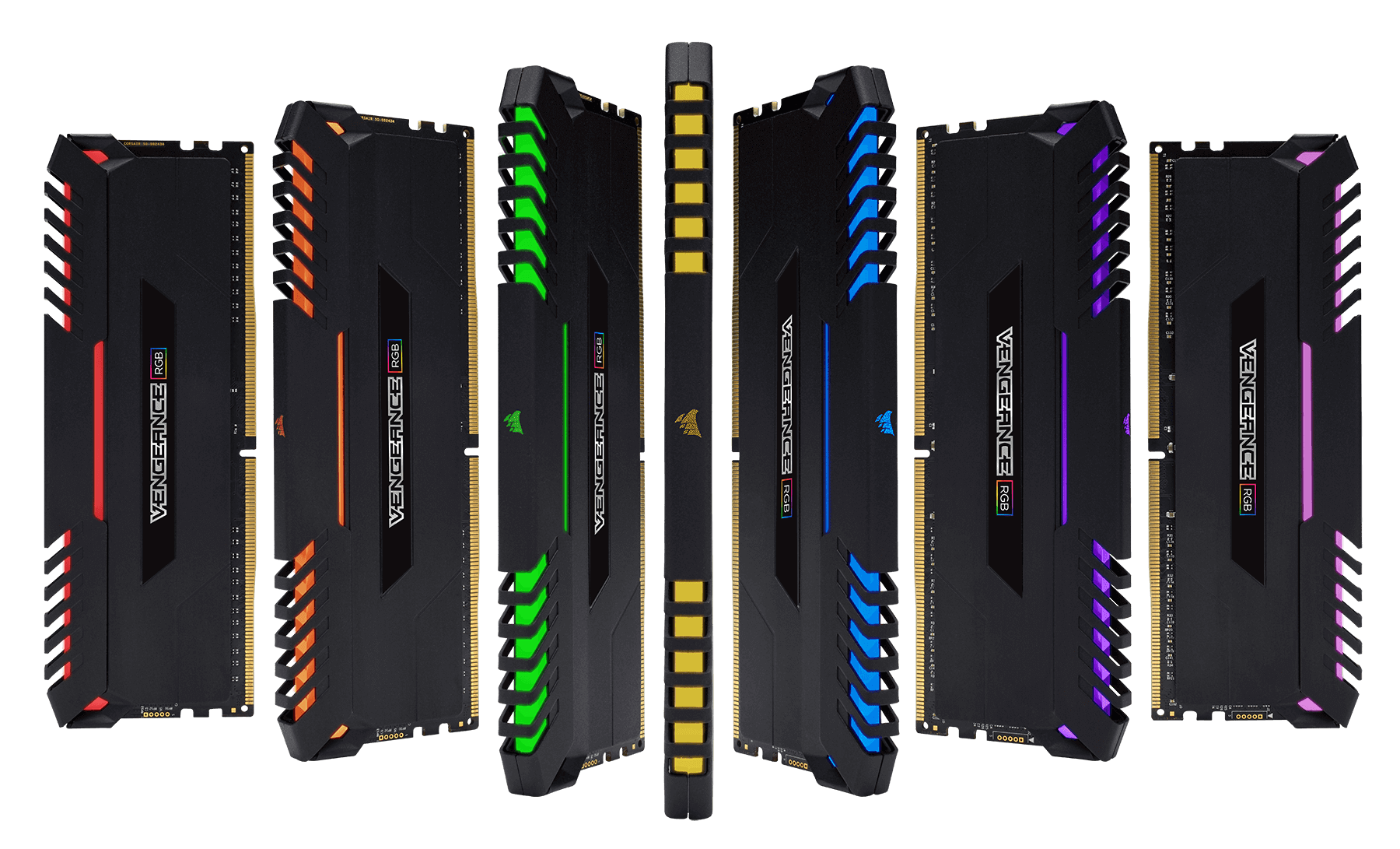VENGEANCE® RGB 64GB (4 x 16GB) DDR4 DRAM 3200MHz C16 Memory Kit