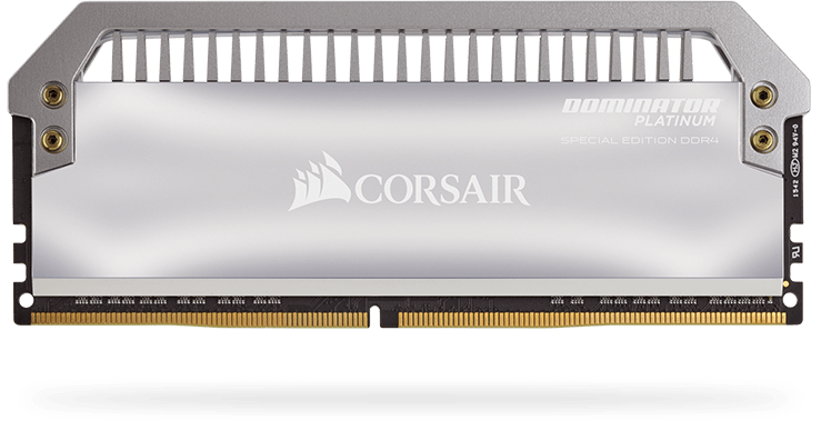 DOMINATOR® PLATINUM RGB 16GB (2 x 8GB) DDR4 DRAM 3000MHz C15