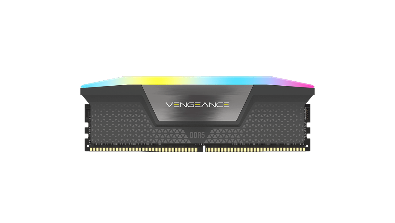 VENGEANCE® RGB 32GB (2x16GB) DDR5 DRAM 6400MT/s CL36 Memory Kit