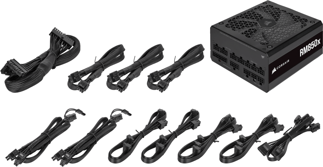 RMx Series™ RM850x — 850 Watt 80 PLUS Gold Fully Modular ATX PSU (JP)