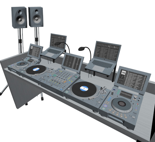 DJ機材セット - CLIP STUDIO ASSETS