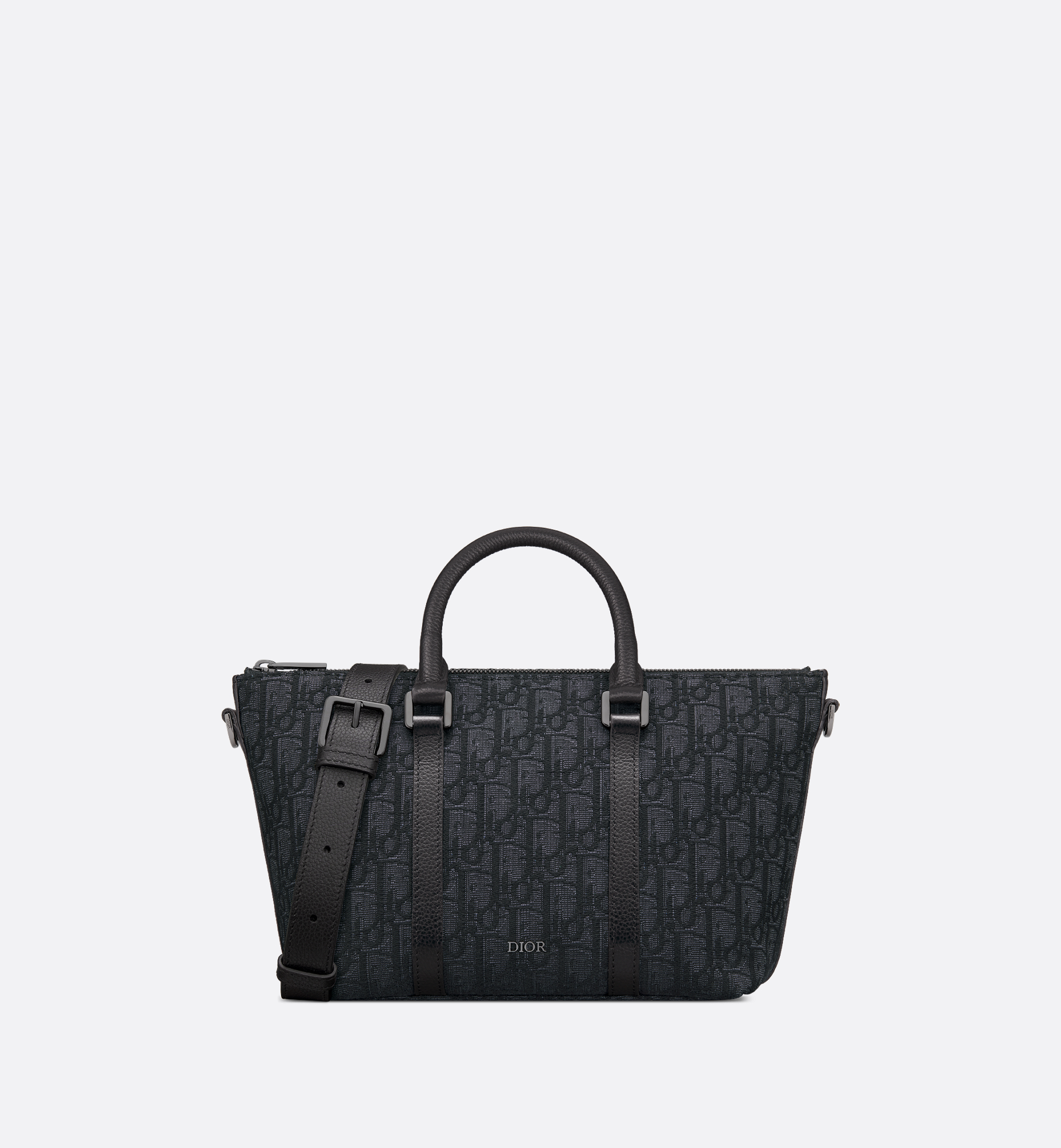 DIOR | Weekender 25 バッグ ディオール オブリーク ジャカード & グレ