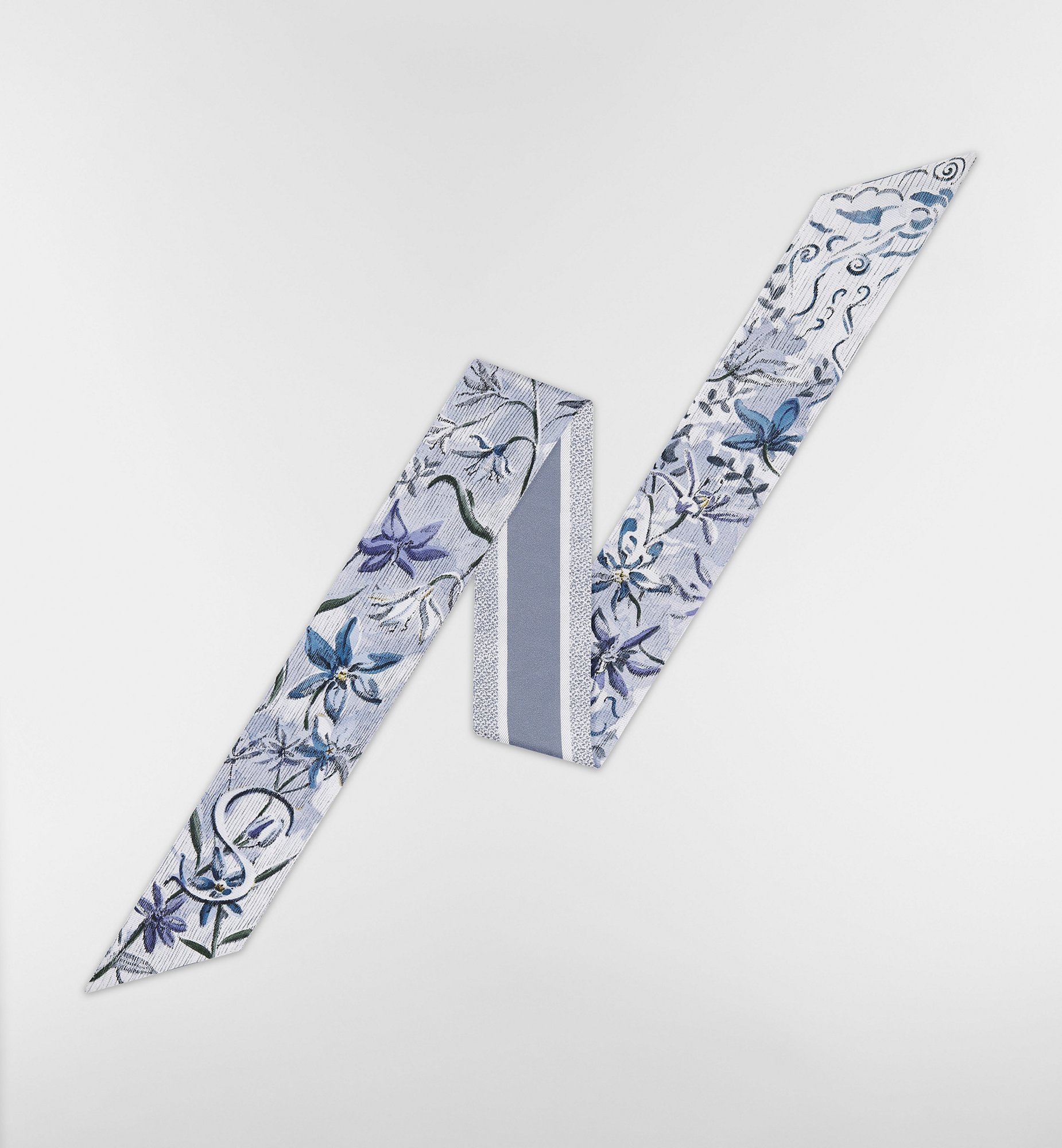 DIOR | ABCDior ミッツァ スカーフ S Scille - Souffler シルクツイル