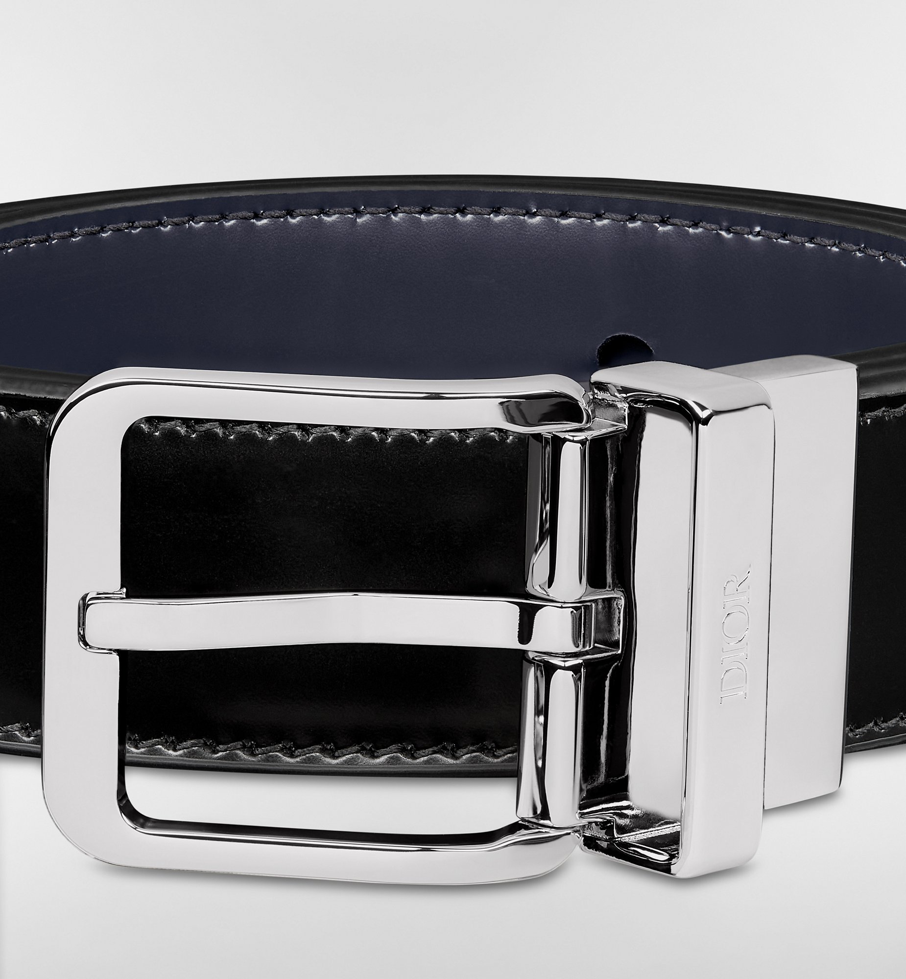 DIOR | リバーシブル ベルト 30mm スムースカーフスキン