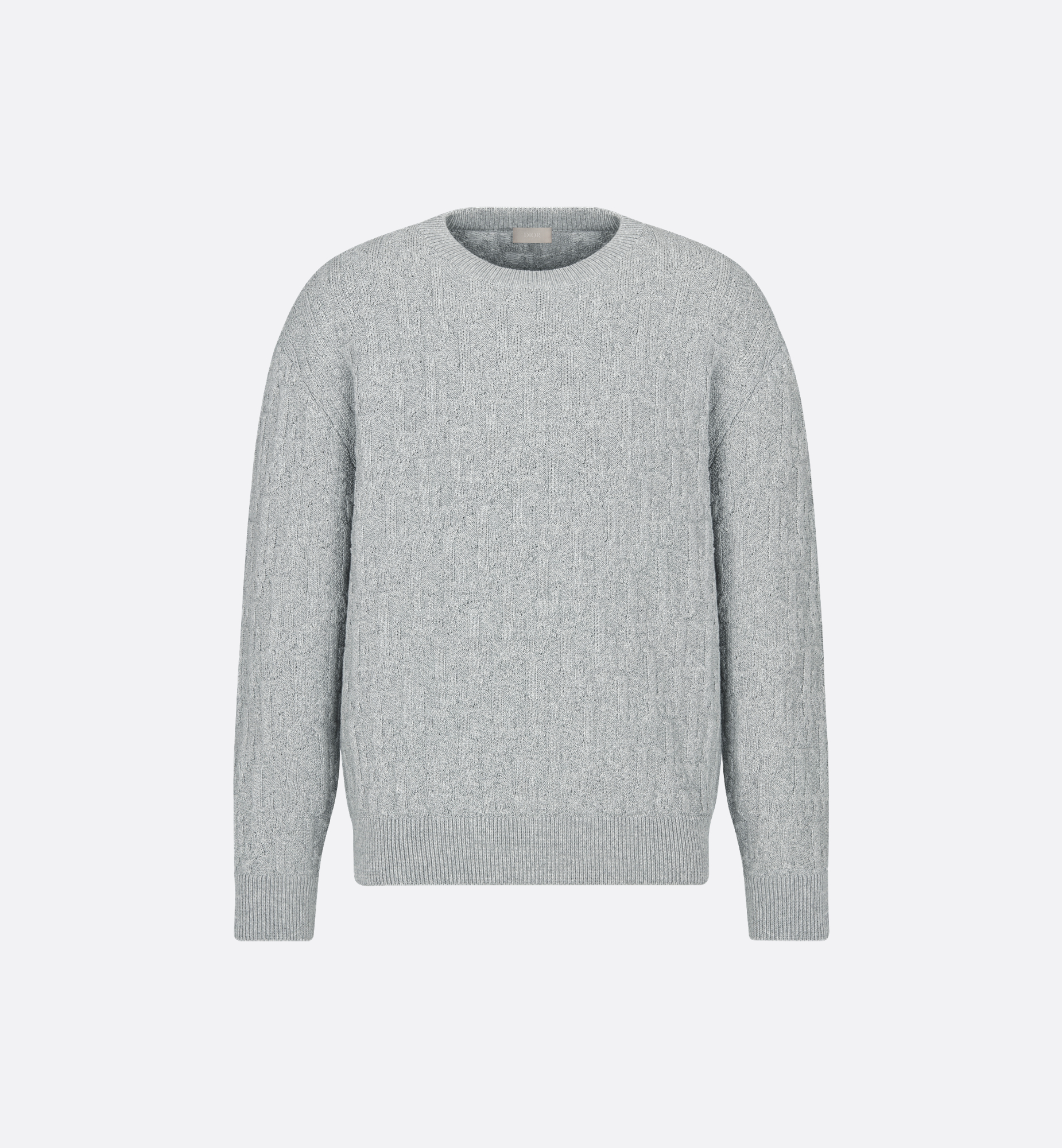 DIOR | セーター ディオール オブリーク コットンブレンド ジャカード