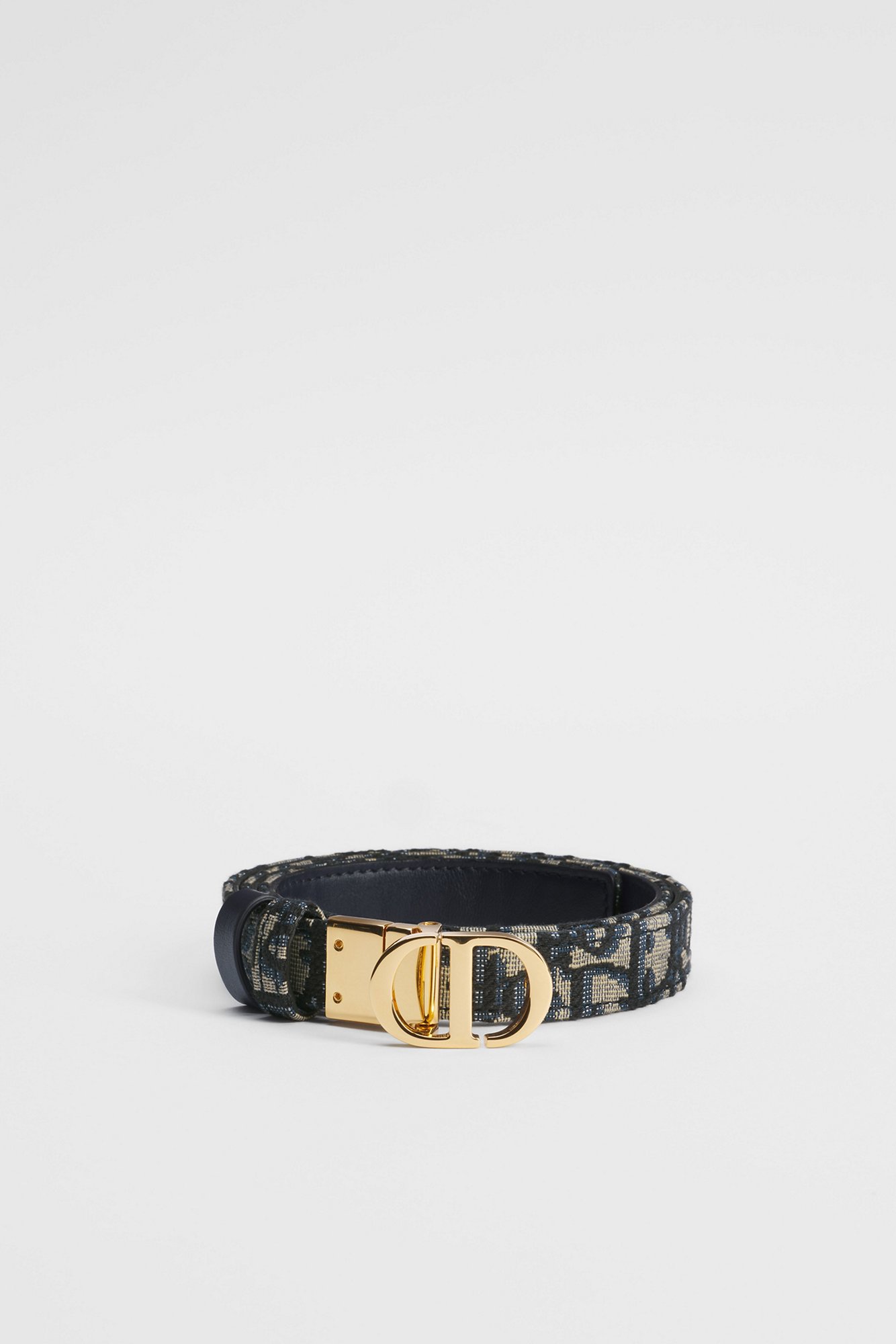 DIOR | 30 Montaigne リバーシブルベルト 20mm スムースカーフスキン