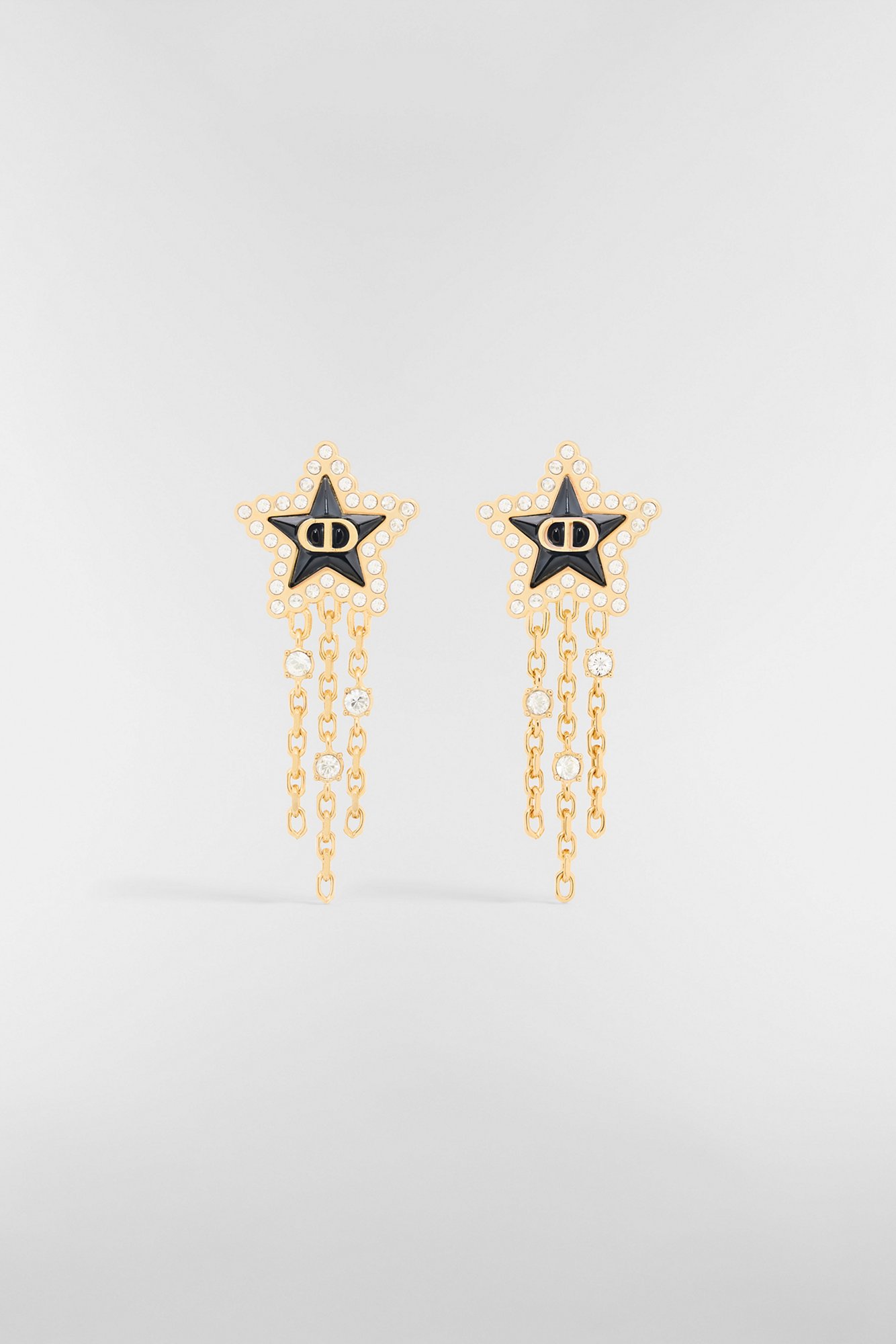 DIOR | Petit CD Lucky Baroque ピアス メタル・クリスタル・ガラス