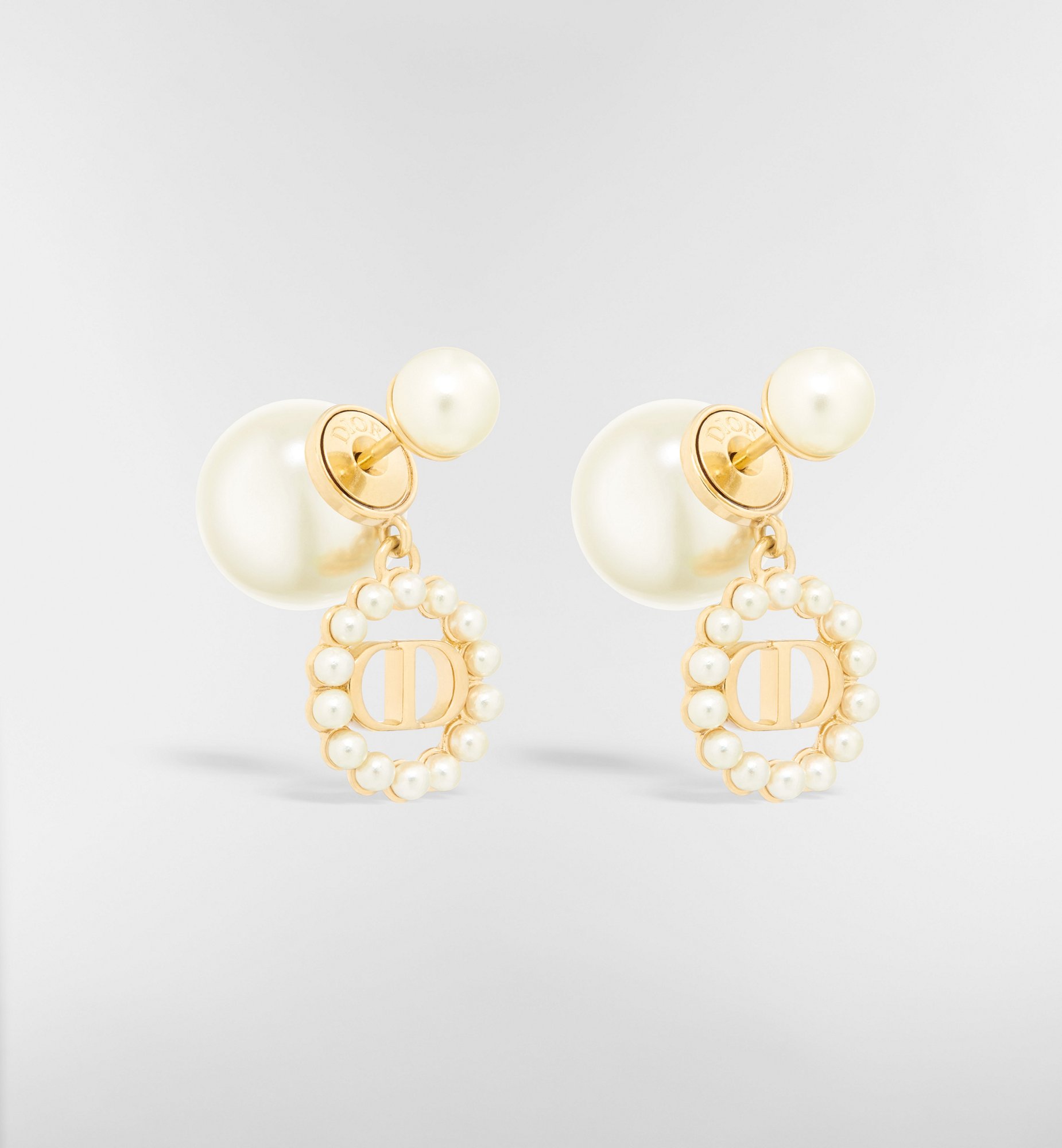 DIOR | Dior Tribales ピアス メタル & レジンパール