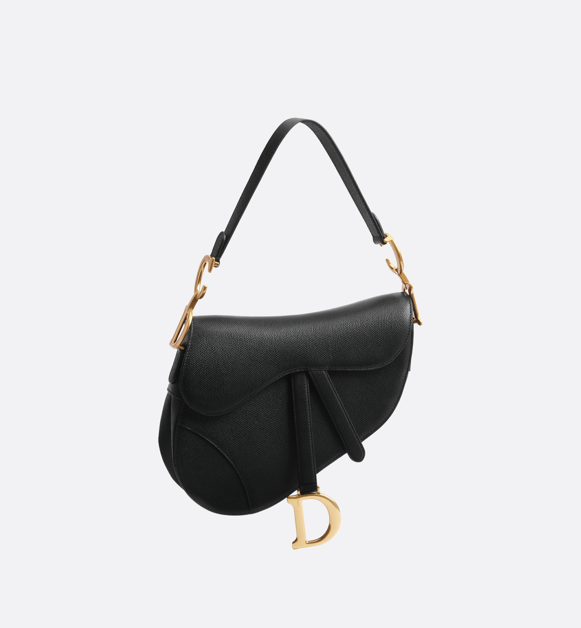 DIOR | Saddle ストラップ付き バッグ グレインドカーフスキン