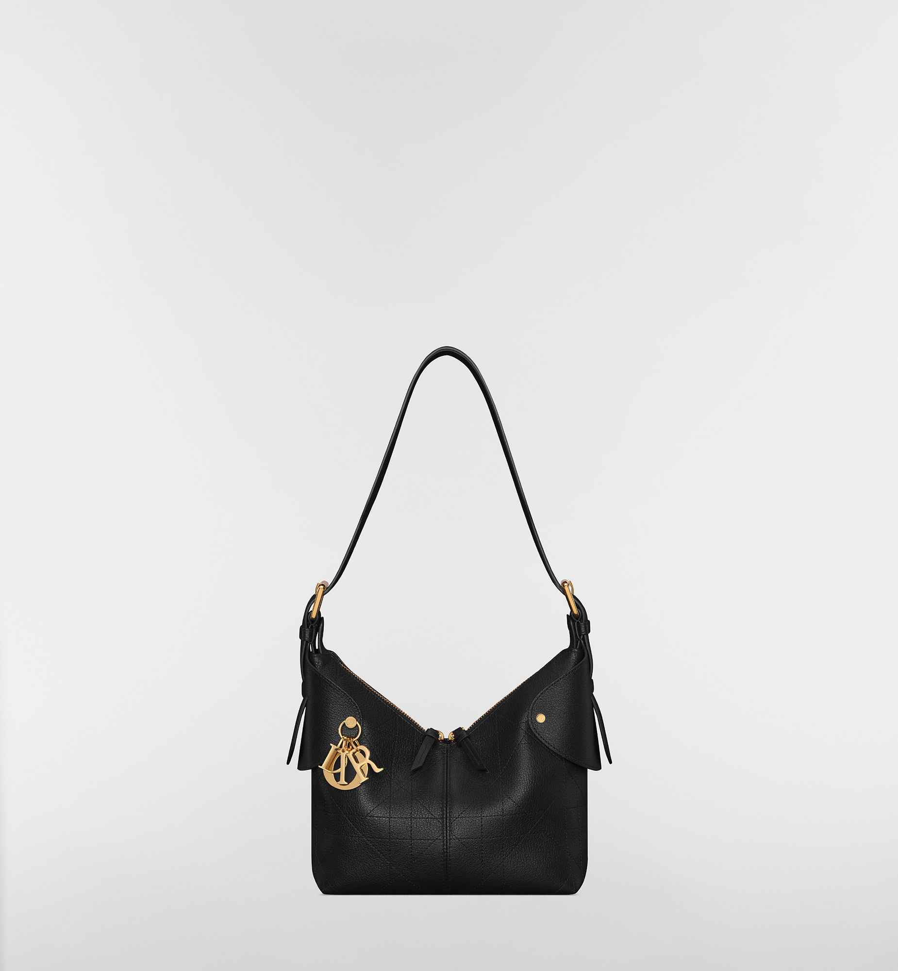 DIOR | Dior Voyage バッグ スモール フラット マクロカナージュ グレ